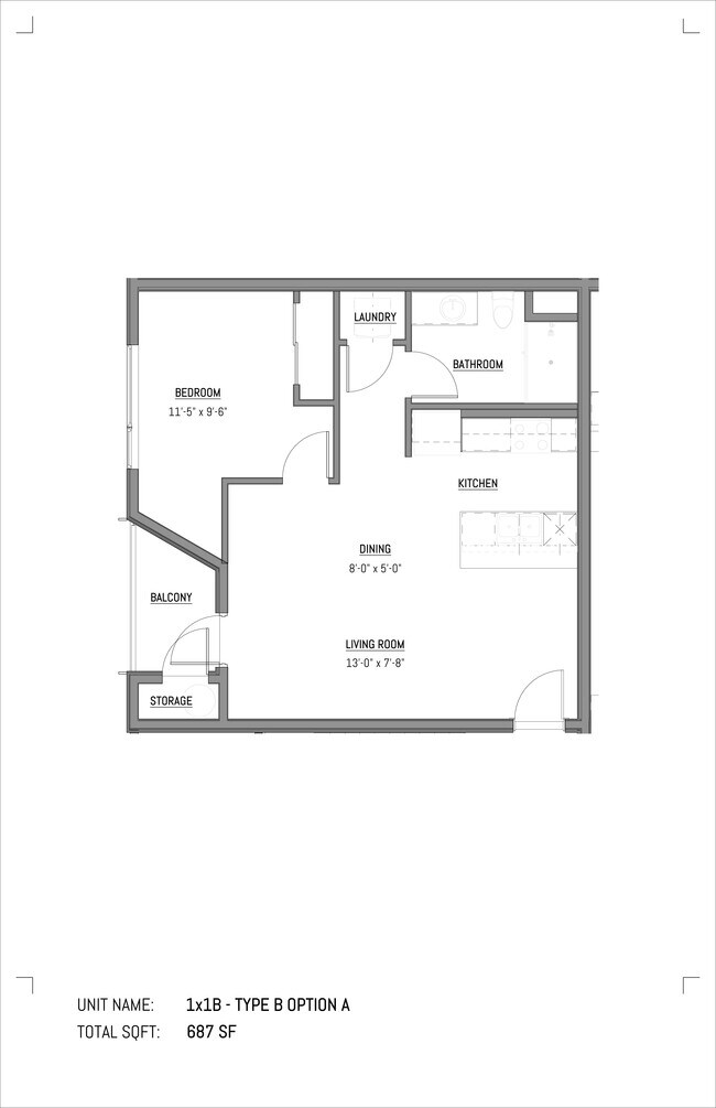 Live Work 1 Bed 1 Bath A floor plan